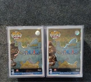 Funko Pop! Plus Brook Statue Bronze 2216 + Jinbe 2216