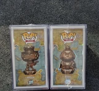 Funko Pop! Plus Brook Statue Bronze 2216 + Jinbe 2216