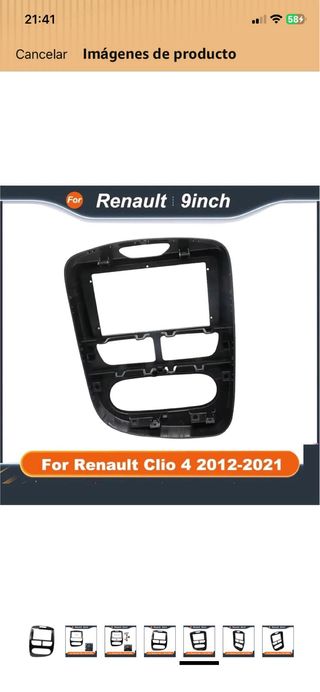 Marco 9” para Renault Clio 4 (2012-2021)