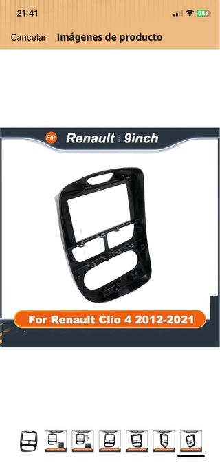 Marco 9” para Renault Clio 4 (2012-2021)