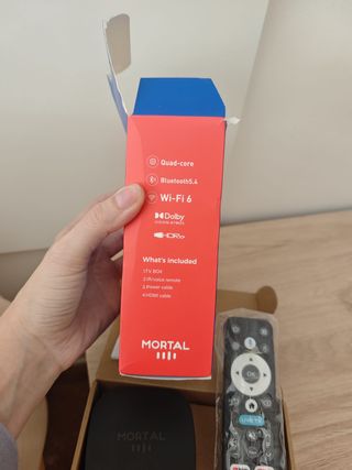 MORTAL 8K PLUS Android TV Streaming Device