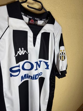 Camiseta Juventus 1997-98 Kappa Sony Vintage - L