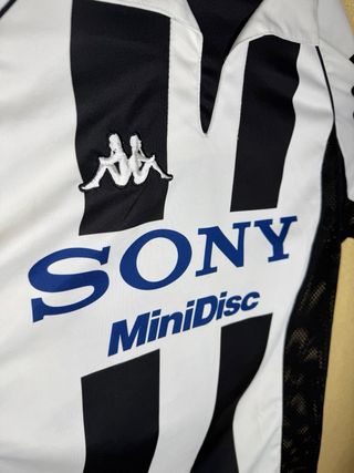 Camiseta Juventus 1997-98 Kappa Sony Vintage - L