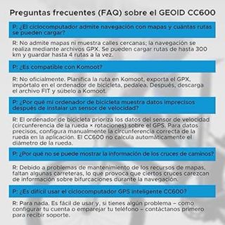 Ciclocomputador GPS Geoid CC600