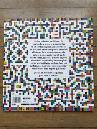 Libro Laberintos: Encuentra la salida