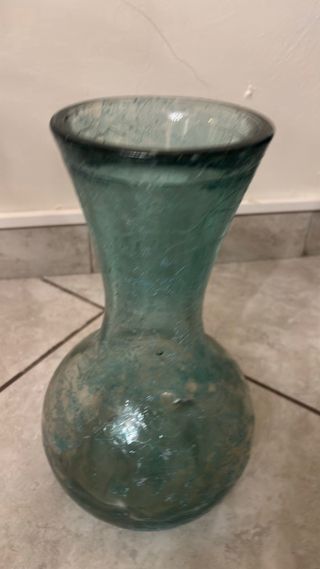 Vaso Murano originale vetro blu