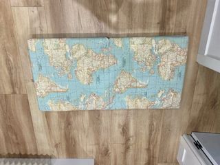 Colchoneta Juego Bebé Mimuselina Mapa