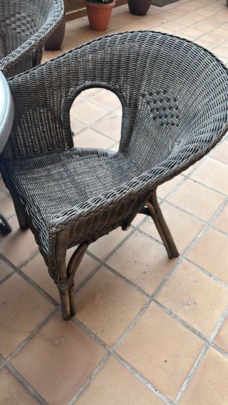 Conjunto de mesa y sillas de jardín