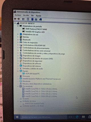 HP i5-7200U - 16GB-DDR4 / SSD-240GB