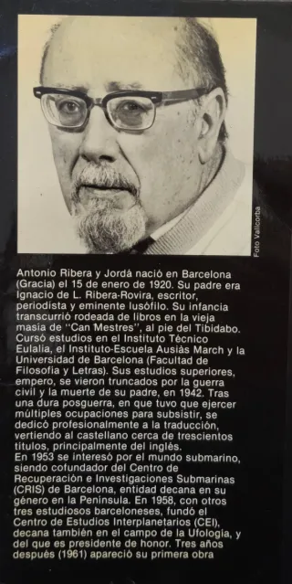 Libros Antonio Ribera y La Pista de los Extraterre