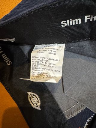 Pantalones Dickies Azul Marino