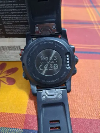Garmin Fenix 3 Zafiro Negro/Azul