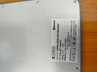 Teclado Bluetooth Subblim Inalámbrico Gris