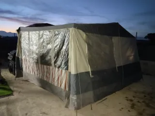 Caravana para camping