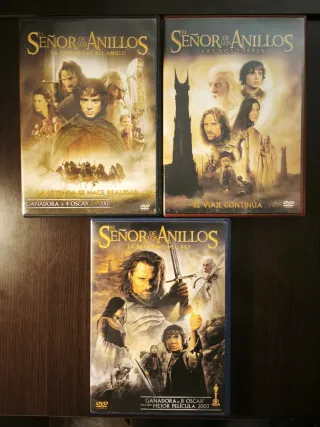 Trilogías EL SEÑOR DE LOS ANILLOS ( 6 DVD )