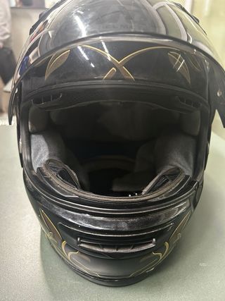 Casco Moto Arai Chaser-V  Negro/Dorado/Blanco