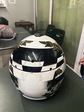 Casco Moto Arai Chaser-V  Negro/Dorado/Blanco