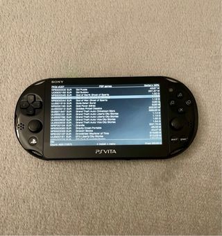 Ps Vita Slim PCH-2000 Nera con mod