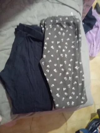 2 Pares Calças Femininas 9 anos