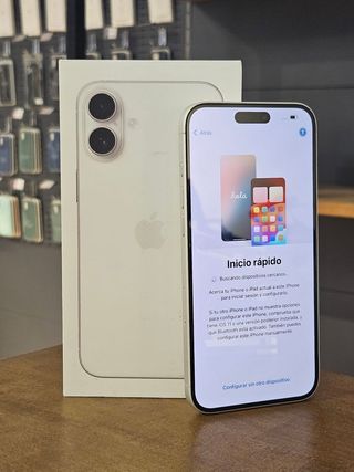 IPHONE 16 PLUS 128GB BLANCO BATERIA 100% - 0 CICLO