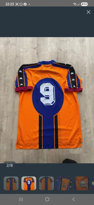 Camiseta vintage Barça Kappa 1997/98