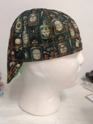 5 Gorras de Soldador Estampadas