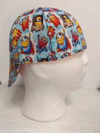 5 Gorras de Soldador Estampadas