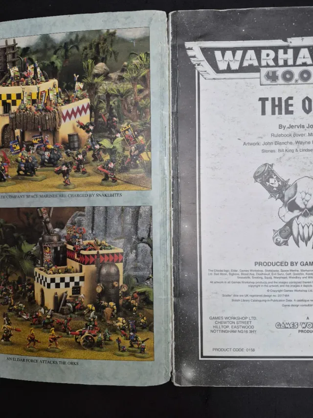 Warhammer 40k 2ª Edición ork codex