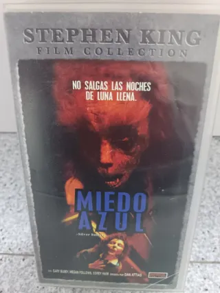 VHS Miedo Azul (Silver Bullet) 1998