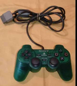 Mando Sony PS1 Verde Esmeralda