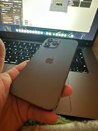 iPhone 12 Pro Max Prata + Capas