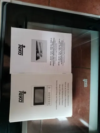 Placa vitrocerámica con horno