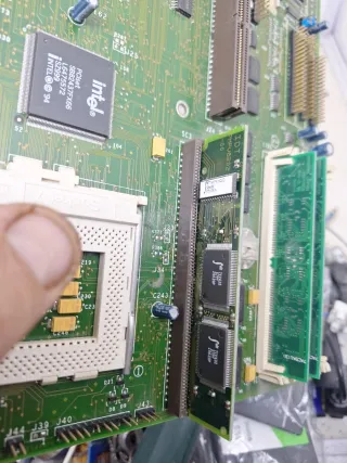 Placa Base Ordenador Antiguo