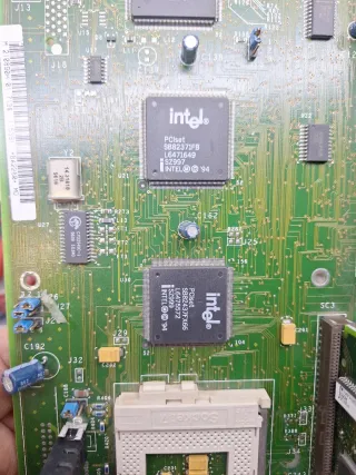 Placa Base Ordenador Antiguo