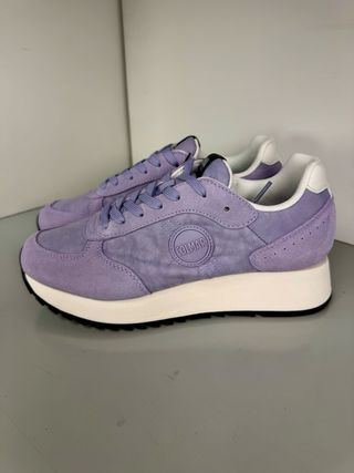Sneakers donna Colmar viola e bianche