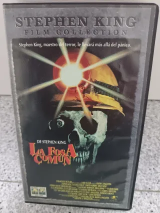 VHS La Fosa Común Stephen King Terror Español