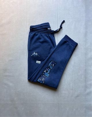 Pantalón Kappa Vintage Azul Talla XL Logo Retro