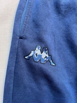 Pantalón Kappa Vintage Azul Talla XL Logo Retro
