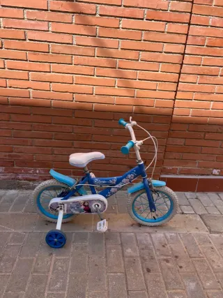 Bicicleta Frozen 14 infantil