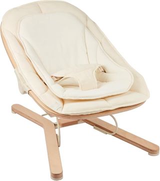 Hamaca para bebé de madera y tela SIN ESTRENAR