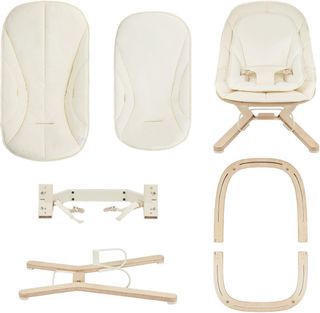 Hamaca para bebé de madera y tela SIN ESTRENAR