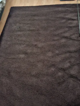 Alfombra IKEA pelo largo marrón estilo VOLLERSLEV