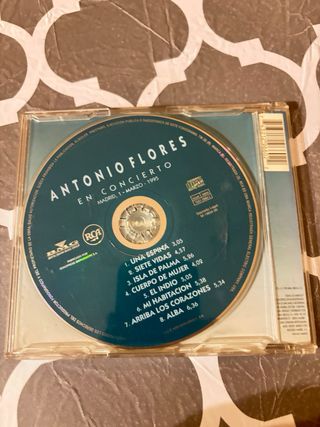 CD Antonio Flores - En Concierto Madrid 1995