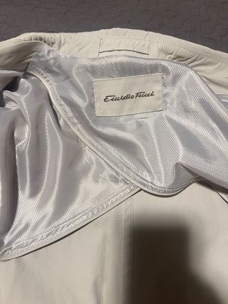 Cazadora Gabardina Emilio Tucci Beige