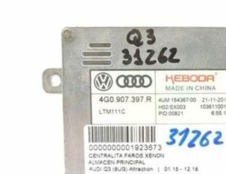 Centralita faros xenon audi 4g0907397r q3 1923673