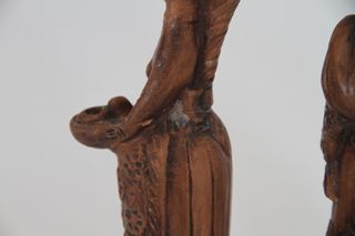 Figuras cerámica húngara naif Kőfalvi 60s