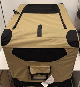 Cuccia pieghevole a 2 porte per animali domestici