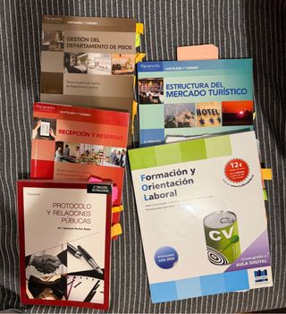 Libros tecnico superior alojamientos turisticos