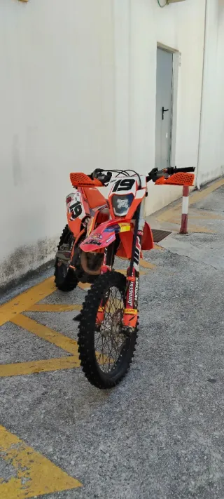 KTM 350 EXC-F Enduro Moto Naranja