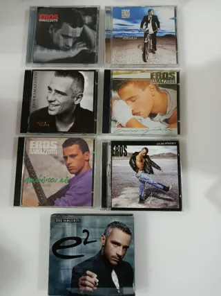 7 Eros Ramazzotti CD Cds ELIGE